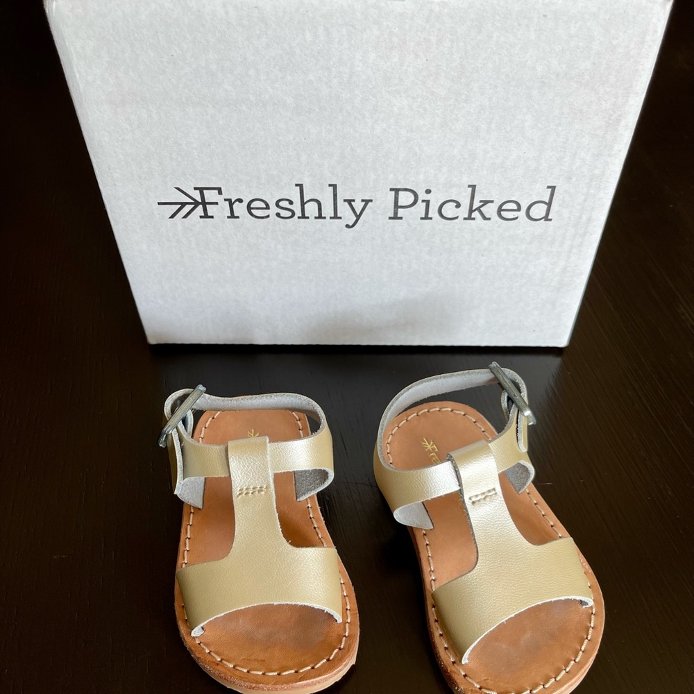 Freshly Picked Platinum Sandal